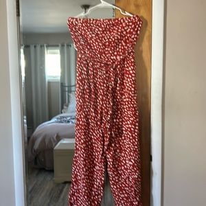 Strapless jumpsuit